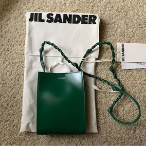Brand New Jil Sander Tangle Small leather shoulder bag